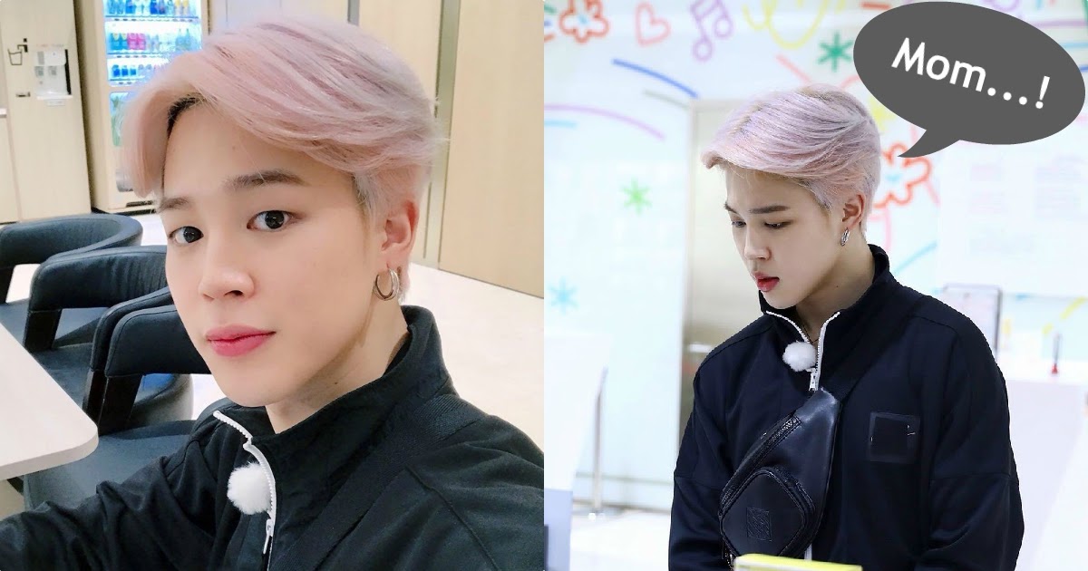 BTS's Jimin Turns Into The Sweetest Mama's Little Boy At The Jewelry