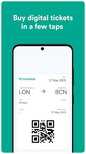 Trainline: Train travel Europe screenshot #4