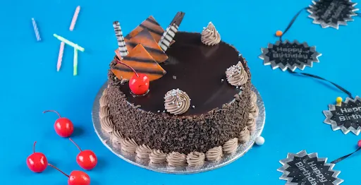 Choco Premium Fresh Cream Cake [500 Grams]