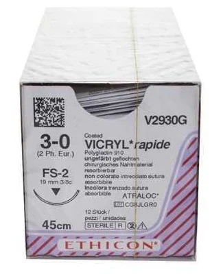 Vicryl Rapide 3-0 FS-2 45 cm V2930G