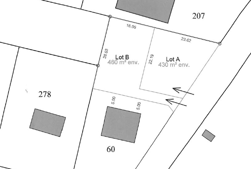  Vente Terrain à bâtir - 430m² à Le Palais (56360) 