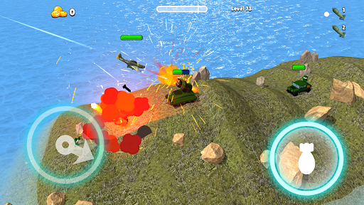 Screenshot Bomber Ace: WW2 war plane game