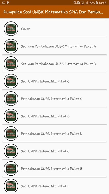 Kumpulan Soal Unbk Matematika Sma Dan Pembahasan Android