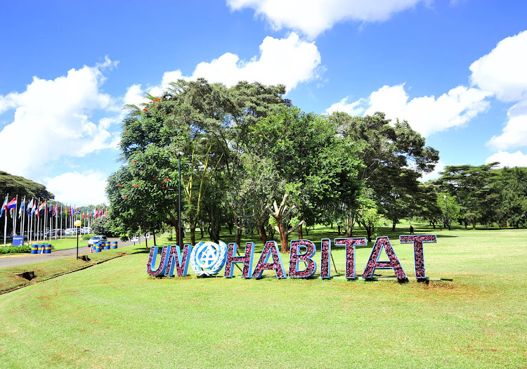 UN Habitat head offices in Nairobi.