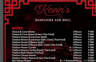 Kevin's Dumplings & Grill menu 1