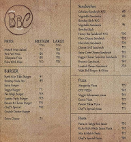 BunnyBee Cafe menu 2