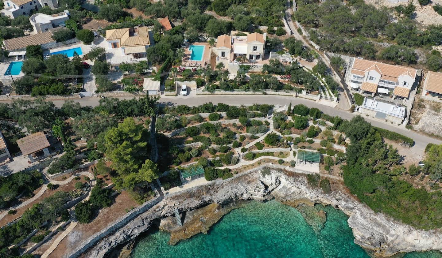 Villa with garden and terrace Paxos