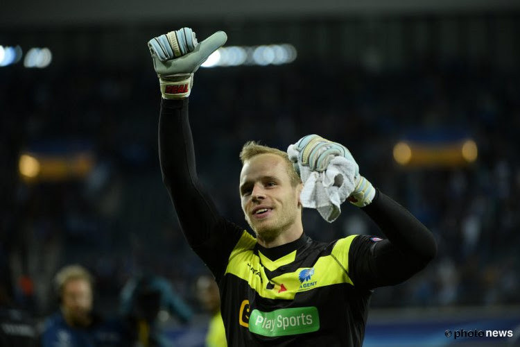 Fantastische eer: doelman Gent in het sterrenelftal van de UEFA!