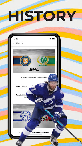 Screenshot Swedish Ice Hockey League