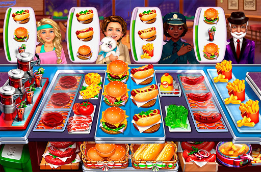 Hell’s Cooking: crazy burger, kitchen fever tycoon androidiapk screenshots 1
