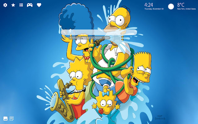 The Simpsons Wallpapers New Tab