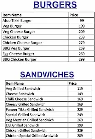 The Sandwich Bros menu 2