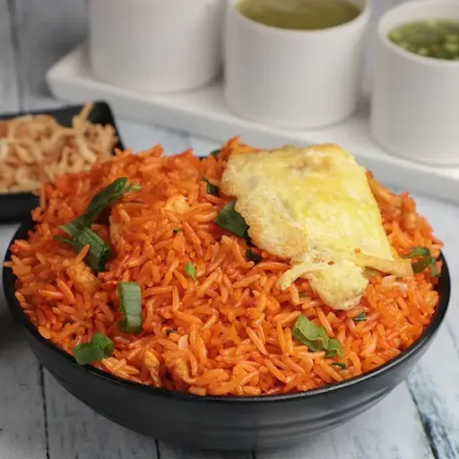 Egg Schezwan Rice