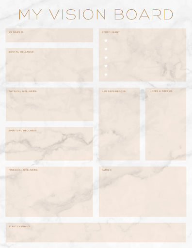 Free Marbled Board Template - Customize with PicMonkey