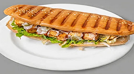 [VEG] Cheesy Cottage Cheese Cubano Sandwich
