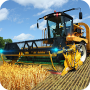 Farm Combine Tractor Simulator  Icon