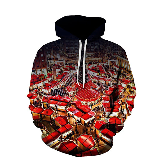 Title 4, Mens and Womens Fashion Casual Christmas Digi...