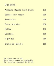 Sphyre - Gateway Hotel menu 5