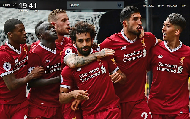 Liverpool F.C Wallpapers Theme New Tab