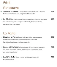 La Brezza menu 6