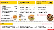 Nothing But Chicken menu 3