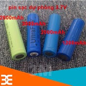 Pin Sạc Dự Phòng 18650 3.7V (1 Pin)