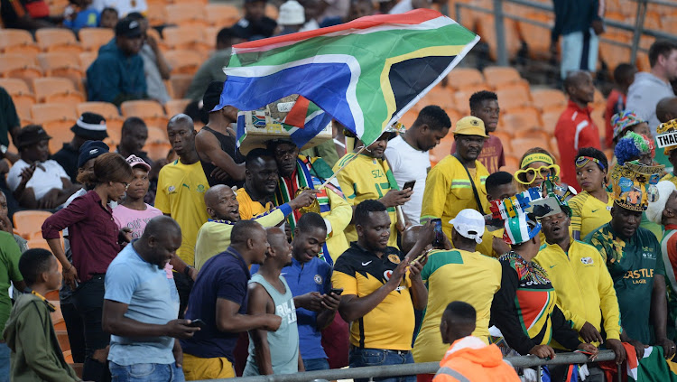 South Africa fans have snapped up tickets while they were on special for the Afcon qualifier between Bafana Bafana and Morocco at FNB Stadium on Saturday. Organisers expect 50 000 people to attend the match.