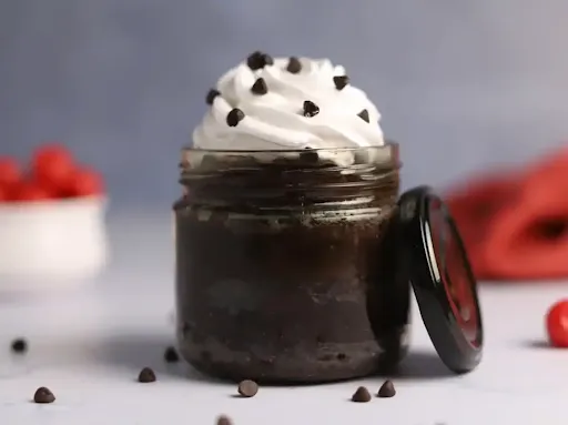 Chocolate Truffle Jar Cake