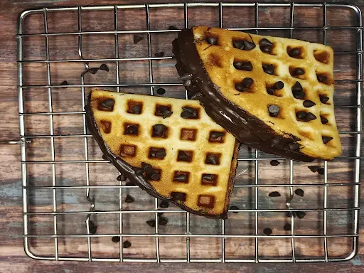 Triple Chocolate Waffle Sandwich