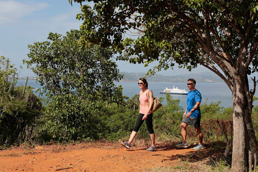 Seadream-active-hike.jpg - Stay active on a SeaDream Yacht Club cruise.