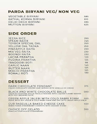 Toybox Gurugram menu 1