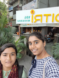 Ibtesam Pathan at Aditri Veg Restaurant, Ideal Colony,  photos