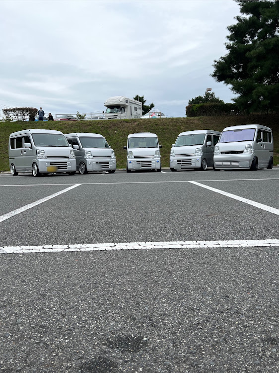 エブリイワゴンの鷲羽山MT・大遠征・また来年も来ます！・これ迄の出会いに感謝・#オウジファクトリーに関するカスタム事例の投稿画像13枚目