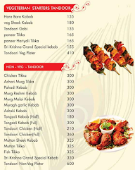 Hotel Sree Krishna Grand menu 6