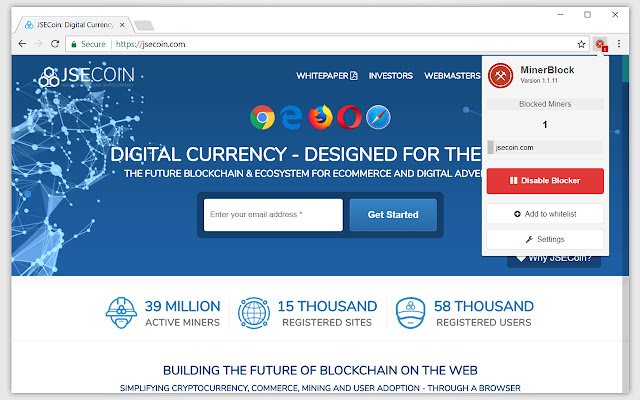 Opera just added a Bitcoin-mining blocker to its browser