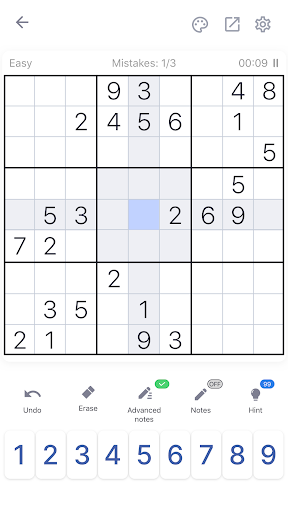 Screenshot Sudoku - Classic Sudoku Puzzle