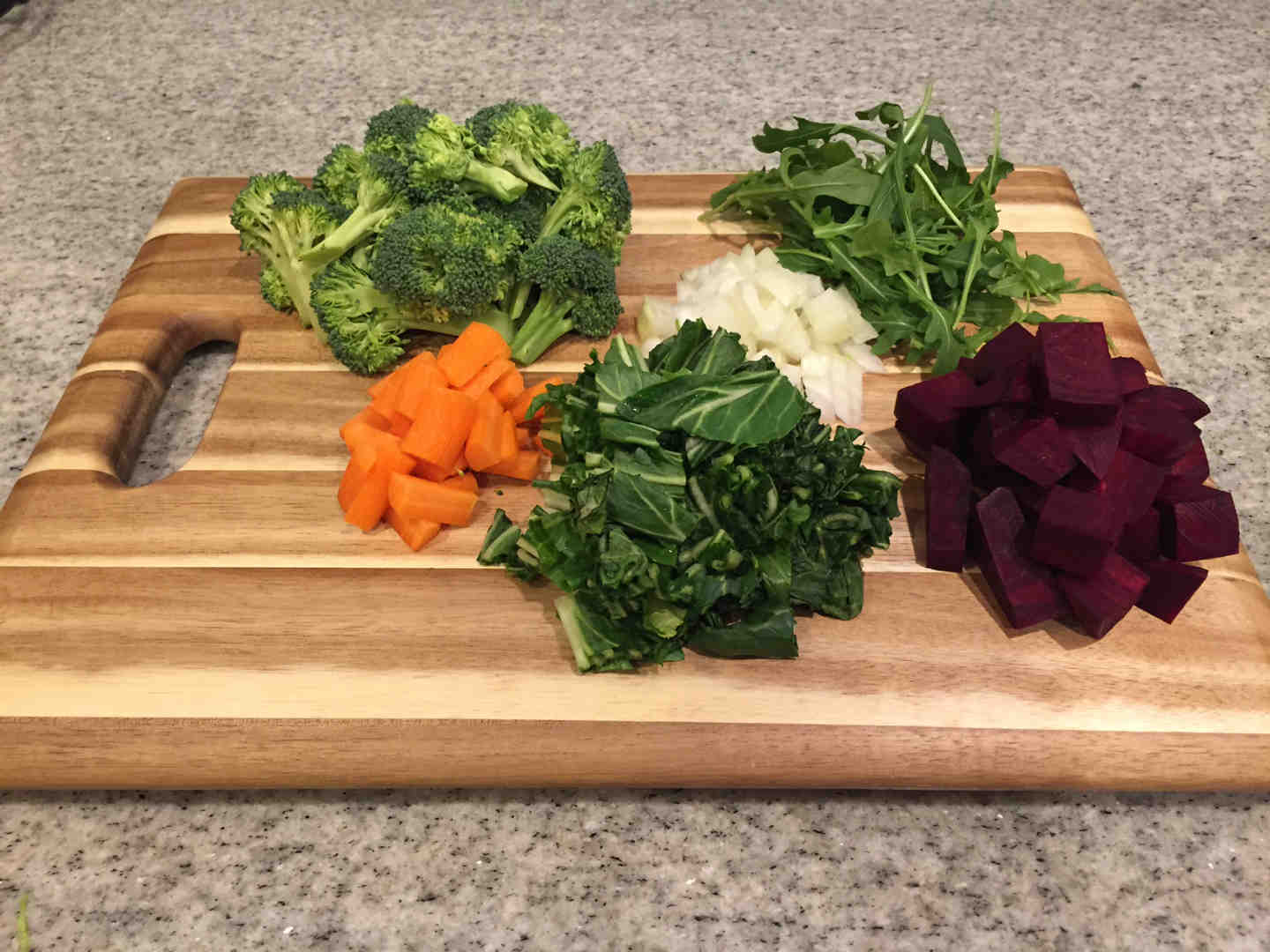 Japanese knife for cutting vegetables