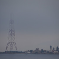 Nebbia sullo stretto di Messina di 