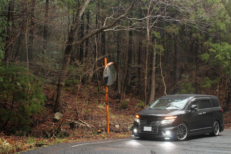 エルグランドの目指せPickUpCars・M'z SPEED・一眼レフ・山と友達・桜とコラボに関するカスタム事例の投稿画像1枚目