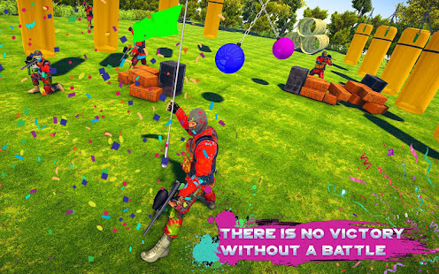 Extreme Paintball Wars 2019: Color Gun Shooting 3D(圖1)-速報App