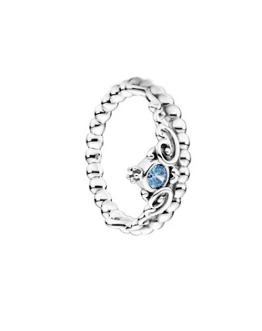 Bague Pan en forme de cœur étincela - 2