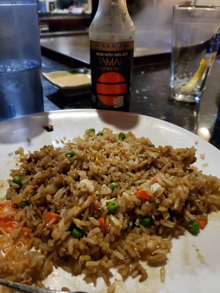 Fried Rice made with GF Tamari