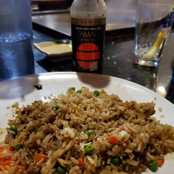 Fried Rice made with GF Tamari