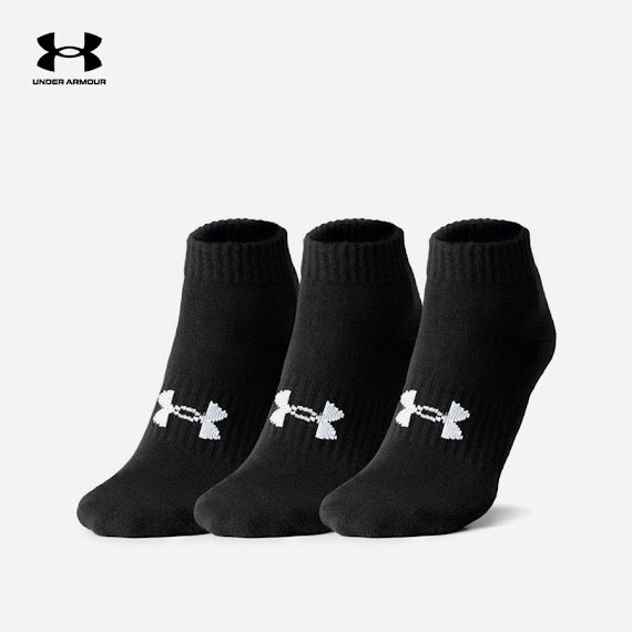 Vớ Thể Thao Unisex Under Armour Under Armouracc Core Locut 3Pk - 1361574 - 001