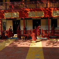 Scuola per monaci buddistibirmania di 
