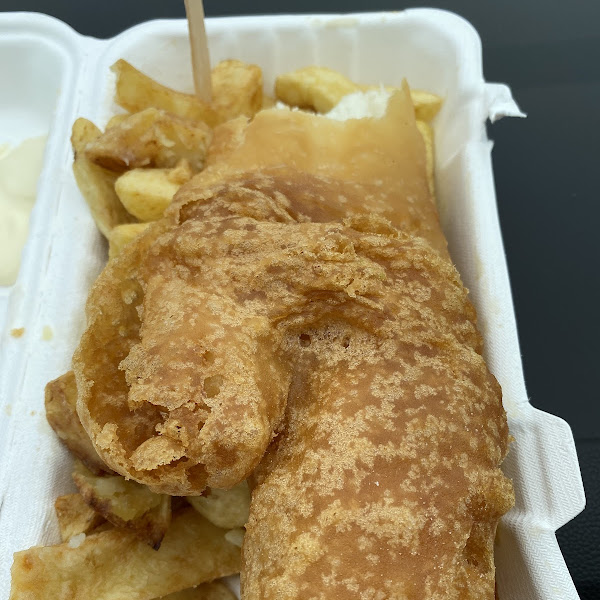 Gluten free cod and chips