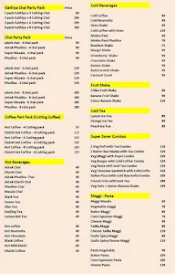 Sns - Sandwich N Shakes menu 1