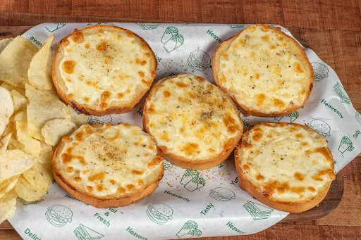 Round Cheese Garlic Bread [5 Pieces]