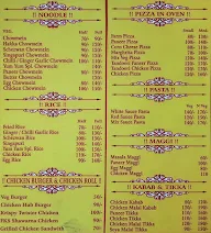 HUNGRY BEAR menu 1