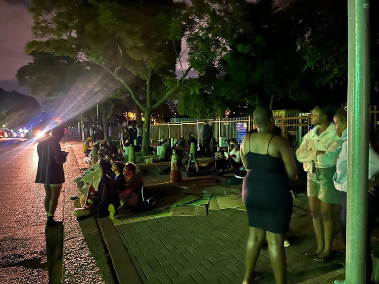 University of Pretoria (UP) students are provided by the SRC with mattresses, water and food after NSFAS failed to settle their accommodation fees.